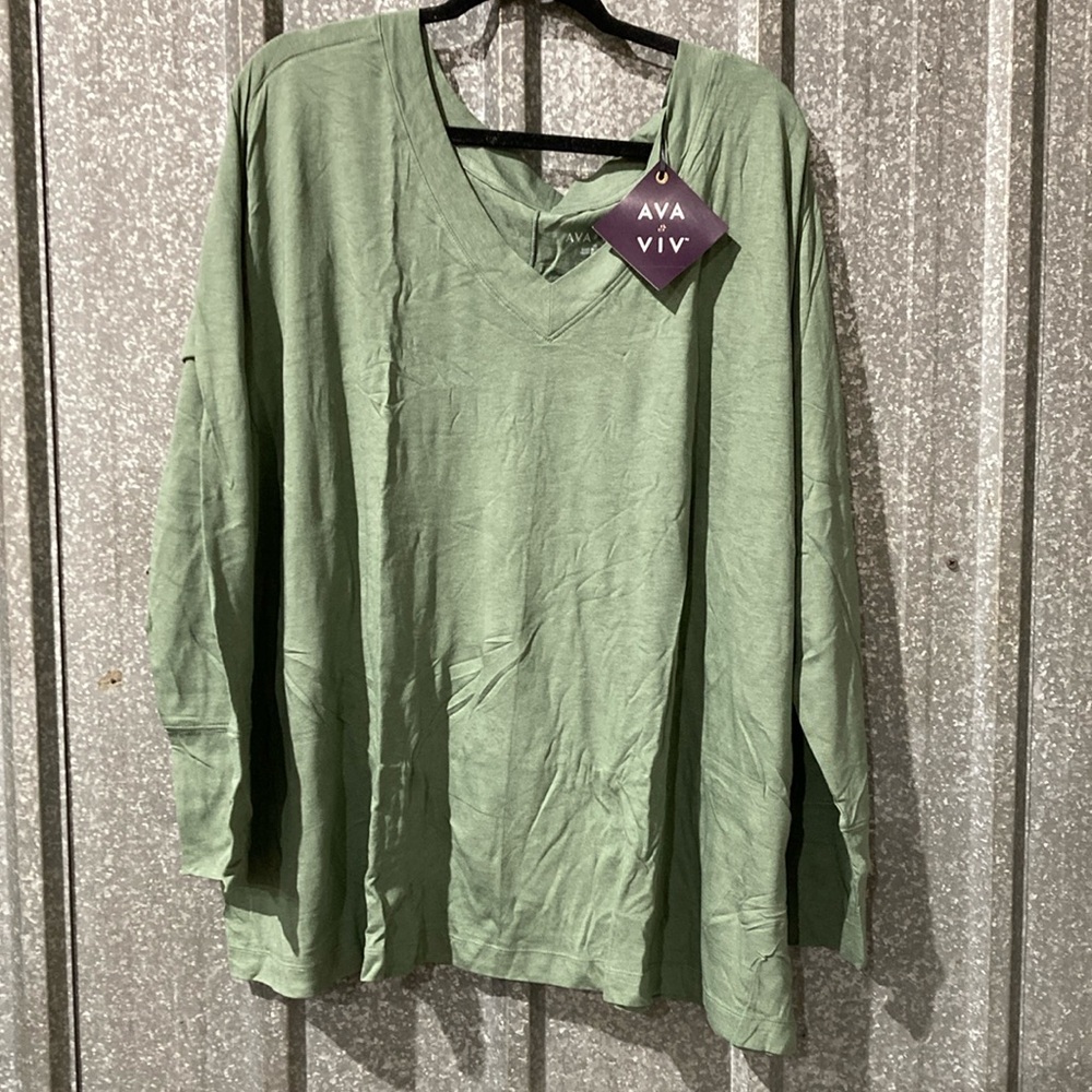 Olive Green Tee